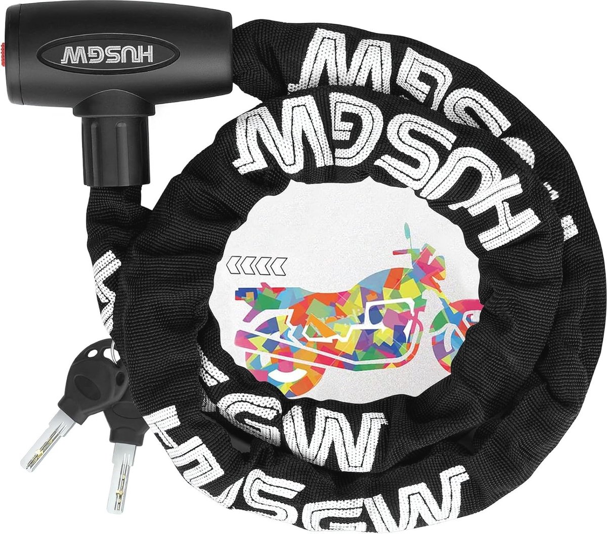 Fietsslot Kettingslot 120 cm 6mm - Diefstalbestendig voor Fietsen, Motoren en Meer