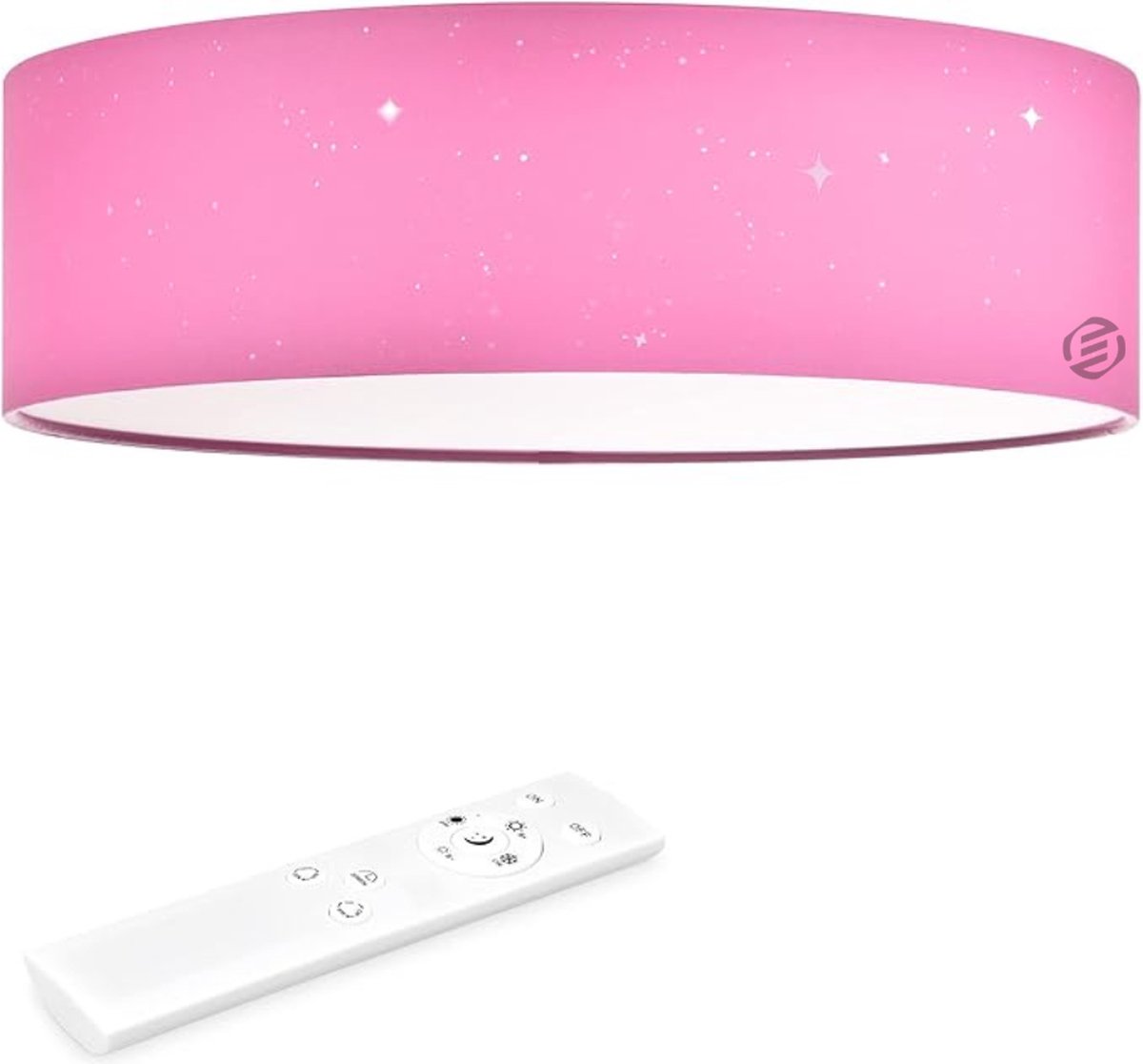 Equivera Plafonaire Lamp - Lamp - Plafond Lamp - Plafonnaire Lamp - Plafondlamp Pink