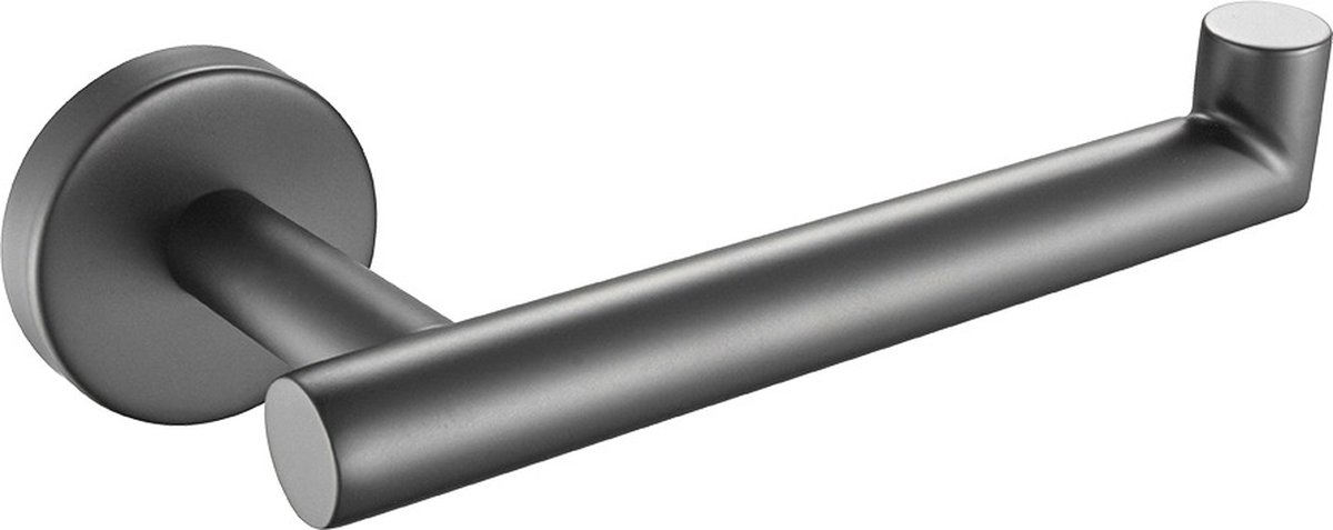 Profielenloods - Wc rolhouder gunmetal - Monteren met schroeven