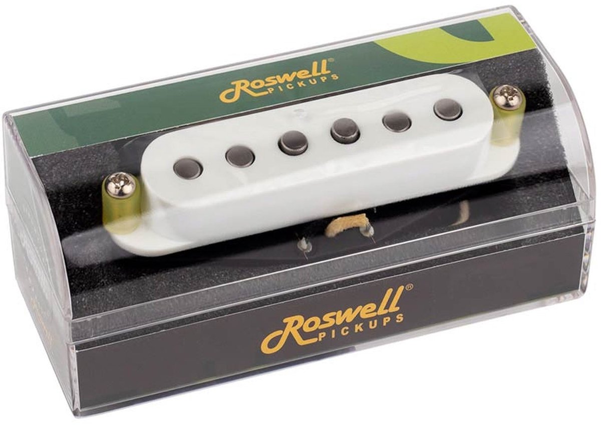 Roswell RP-S74CWHT Vintage '74 ST Pickup - Alnico 5, RWRP, Wit