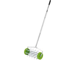 Prikrol - Gazonbeluchter - Gras Beluchten - Gazon Beluchter - Gazonprikker - Gazonverluchter - Verticuteerroller