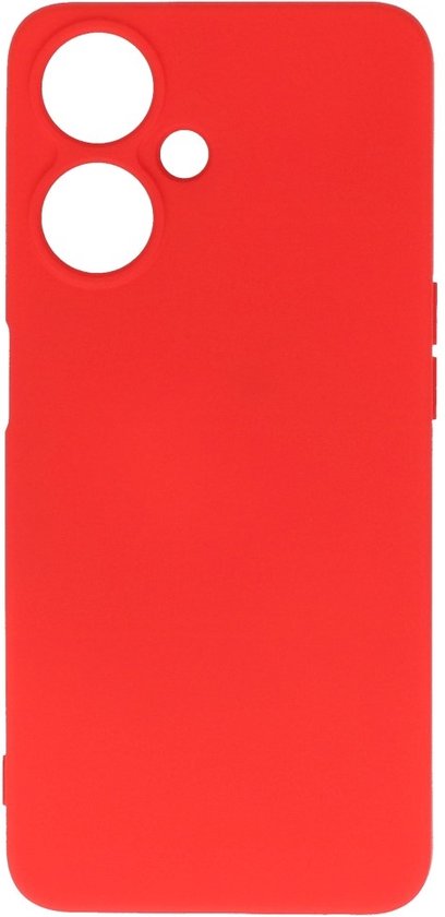 Coque compatible avec Oppo A59 5G - Coque arrière Fashion - Coque colorée - Rouge