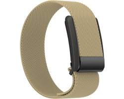 EP Goods - Bandje geschikt voor WHOOP 3.0 & WHOOP 4.0 - Nylon - Armband - Verstelbaar Polsbandje - Lichtbruin