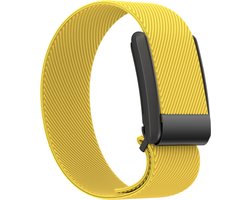 EP Goods - Bandje geschikt voor WHOOP 3.0 & WHOOP 4.0 - Nylon - Armband - Verstelbaar Polsbandje - Geel