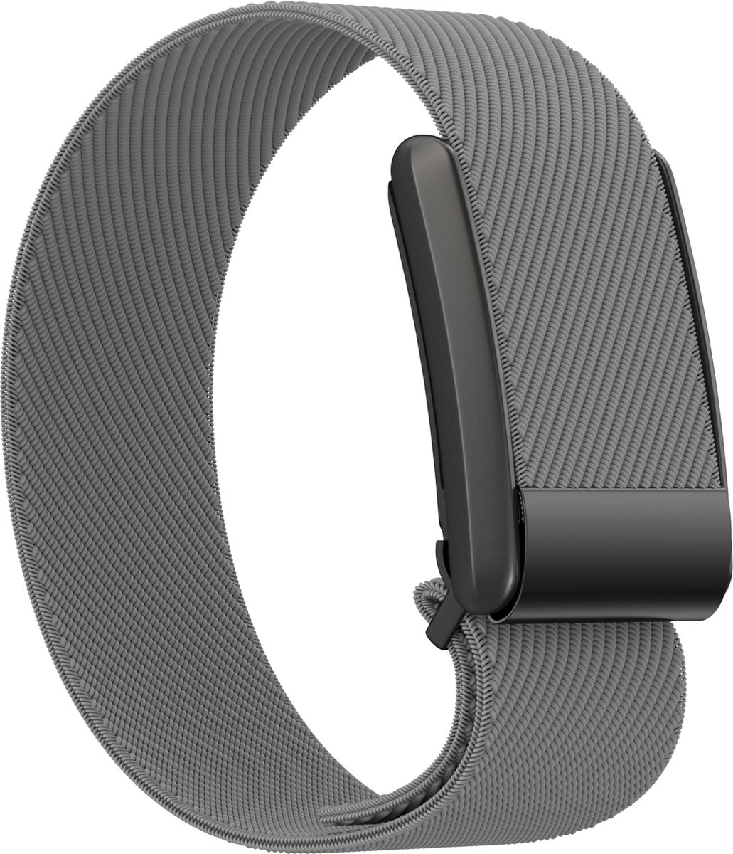 EP Goods - Bandje geschikt voor WHOOP 3.0 & WHOOP 4.0 - Nylon - Armband - Verstelbaar Polsbandje - Grijs
