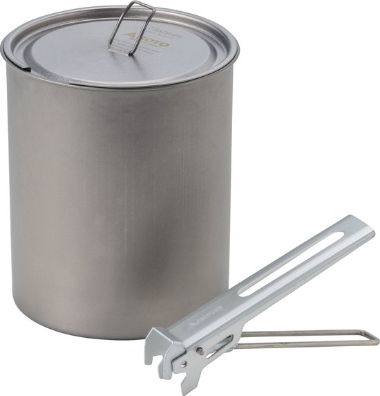 SOTO Titanium Pan 750 ml – Ultralicht 95g – Camping Kookpan met Deksel & Greep – Backpacking & Trekking — afbeelding 3