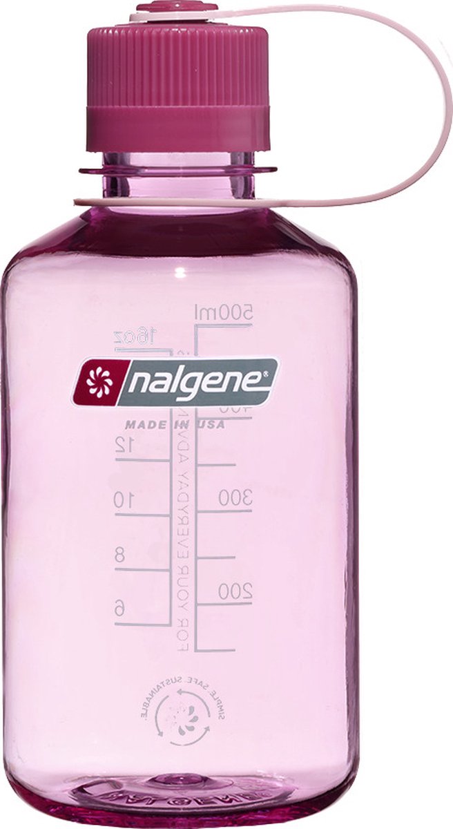Nalgene - Narrow Mouth Bottle - drinkfles - waterfles - lekvrij - 500ml - BPA free - SUSTAIN - Cosmo