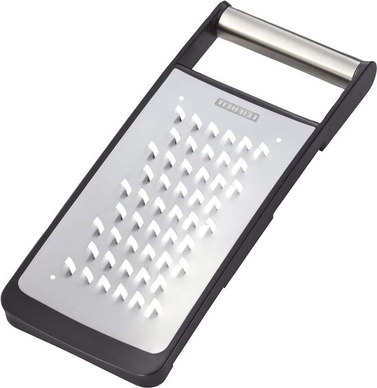 Rasp - Grof en fijn - Voor efficiënt raspen - 1 stuk - Zwart/Rood