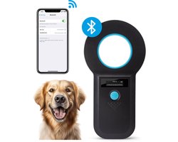 Chipreader - Chiplezer Huisdier - Chip Reader Kat & Hond - Tot 128 tags - ISO11784/85 - EMID - FDXB - Dutchwide
