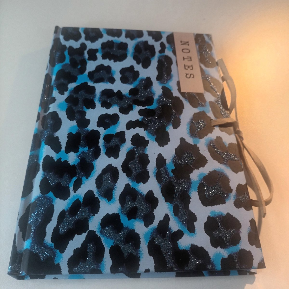 Notitieboek Notes Hallmark 039261 8711685500021 Lijn Blauw Zwart Lederen Sluiting A5 148x212mm