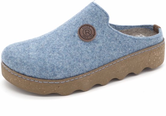 Foto: Rohde dames pantoffel muil 6120 51 blauw maat 37