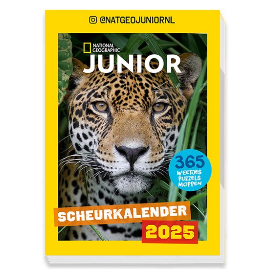 National Geographic Junior - Scheurkalender 2025 - Voor kinderen