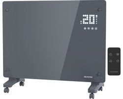 Auronic Elektrische Kachel – 1500W - Convectorkachel met Thermostaat, Timer en Afstandsbediening -…