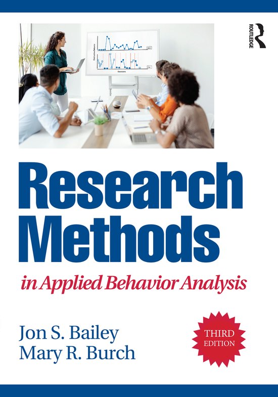 Research Methods in Applied Behavior Analysis - cover