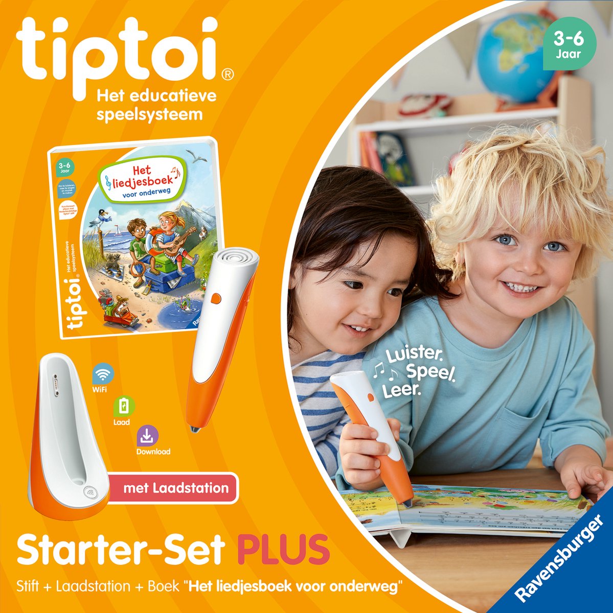 Ravensburger tiptoi Starter-Set Plus - Liedjesboek voor onderweg - Interactief leersysteem — afbeelding 4