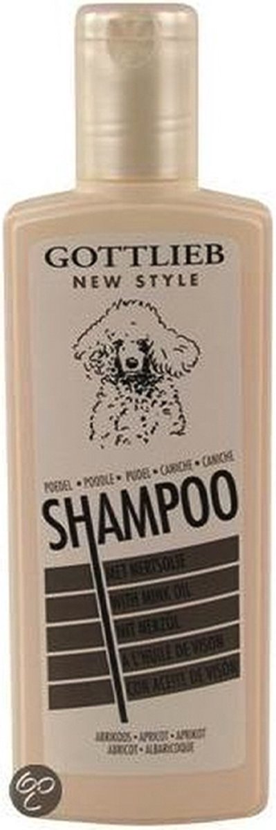 Gotlieb Poedel shampoo ABRICOT - met macadamia olie 300 ml ,