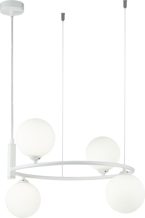Maytoni - Lampe Suspendue Ring - Wit