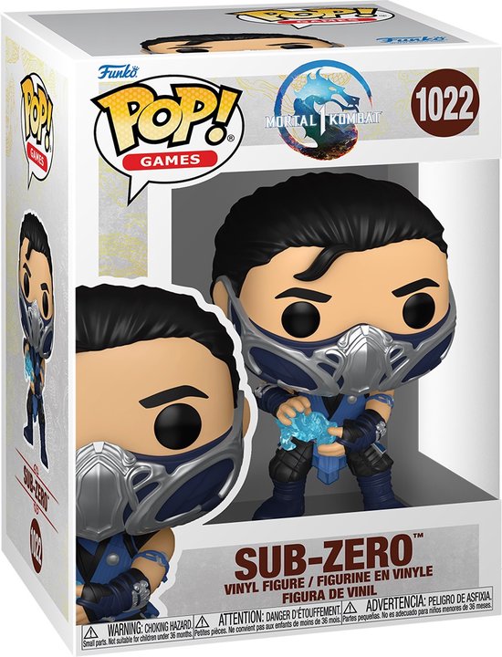 Pop Gamaes: Mortal Kombat 1 - Sub-Zero Funko Pop #1022 | bol