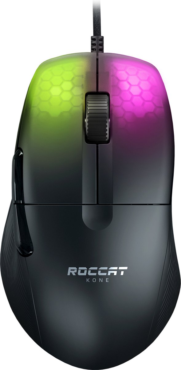 ROCCAT KONE Pro Gaming Muis - Bedraad - Zwart