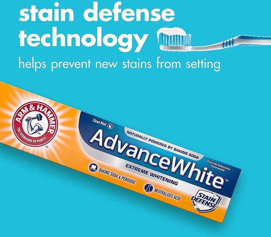 Dentifrice Defense taches Extreme Whitening Control - paquet de 2