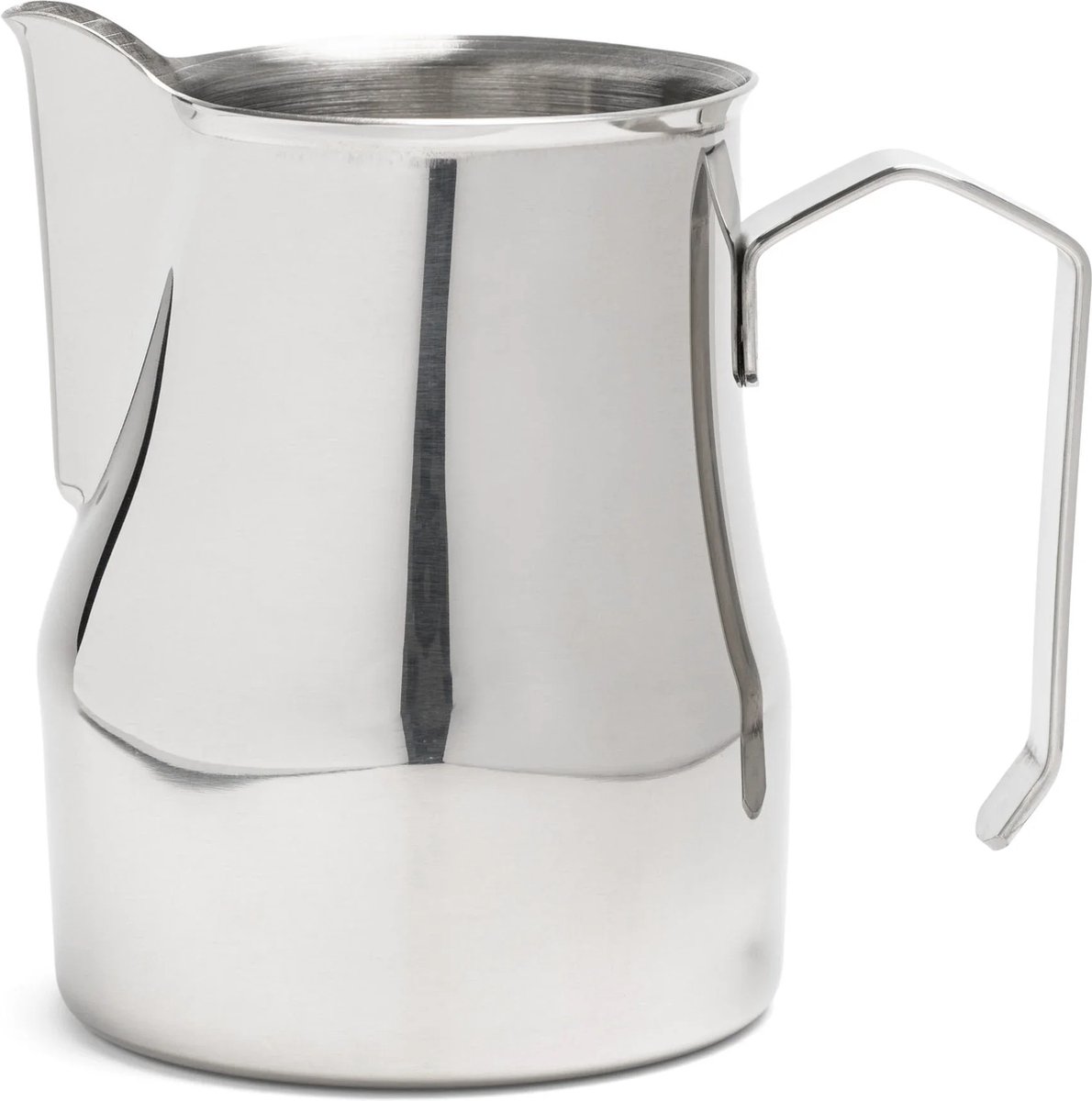 Melkkannetje Opschuim - 750ml - Italiaans – Zilver – RVS – Melkopschuimkan – Melkkan – Espressomachine - Barista Essentials