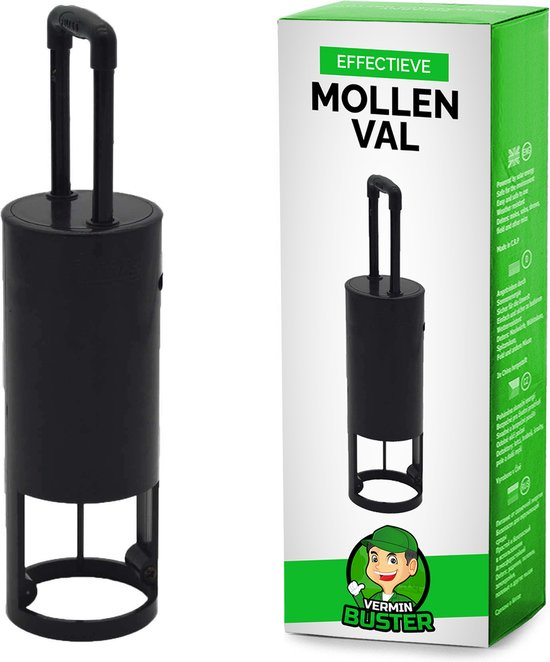 Foto: Verminbuster mollenval mollenklem mollenbestrijding mollenverjager