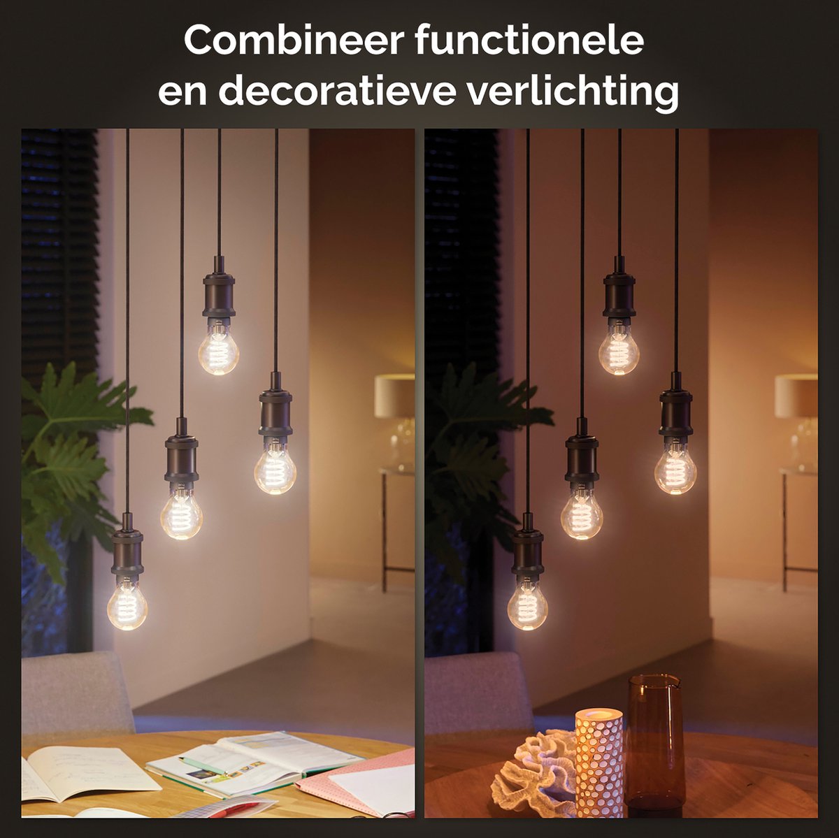 Philips Hue filament standaardlamp A60 - warm tot koelwit licht - 1-pack - E27 — afbeelding 5