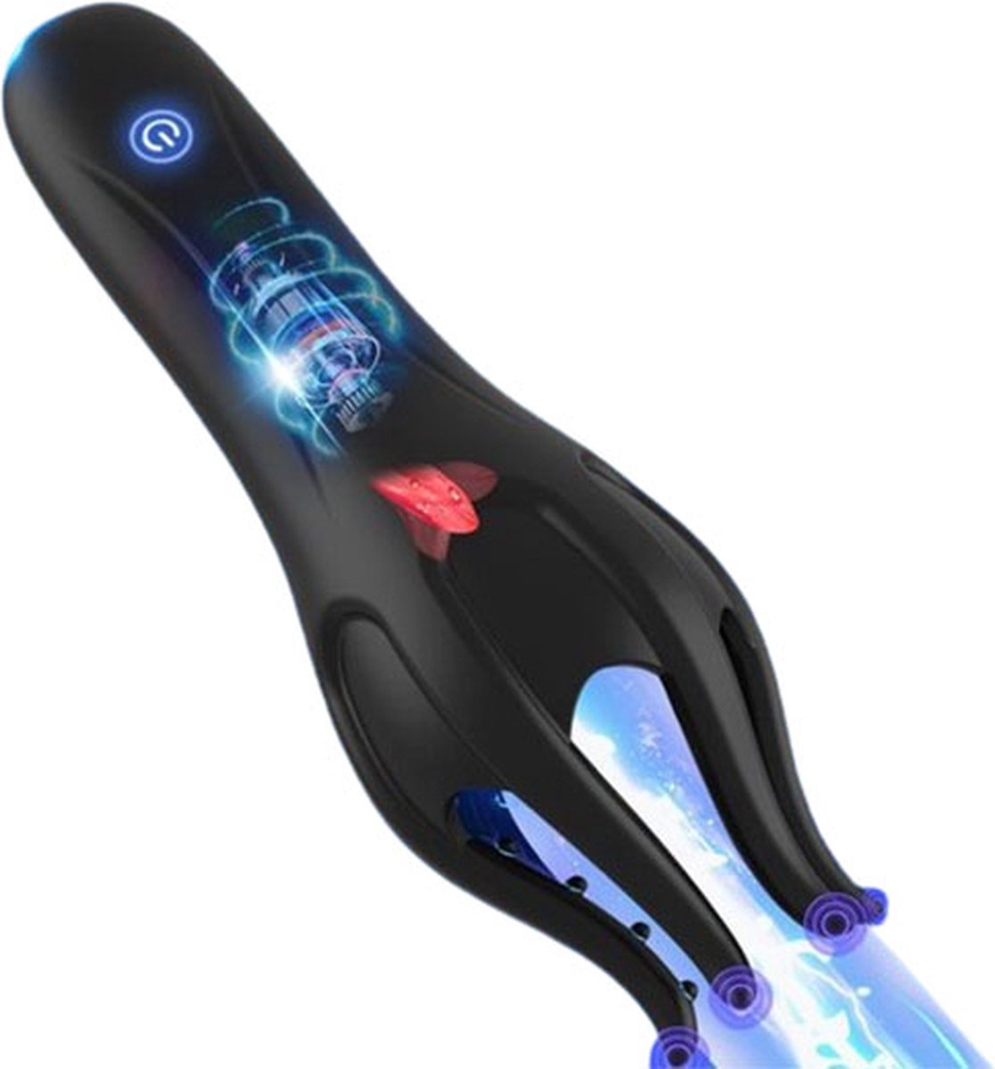 Goedkoopste 360 Graden eikel masturbator - Vibratie Octopus - Likken en vibreren - 15 verschillende standen - Langere erectie - Penis trainer - Hevigere orgasmes