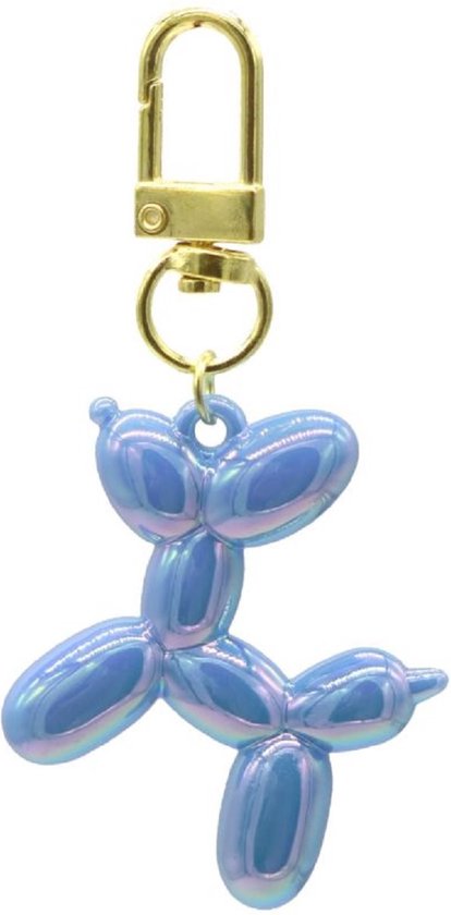 Foto: Een musthave deze grappige sleutelhanger in de vorm van een ballonnen geblazen hondje in een opvallende kleur en hierdoor heel herkenbaar handig om aan bijv een etui school tas of sleutelbos te hangen voor jezelf of als cadeau 