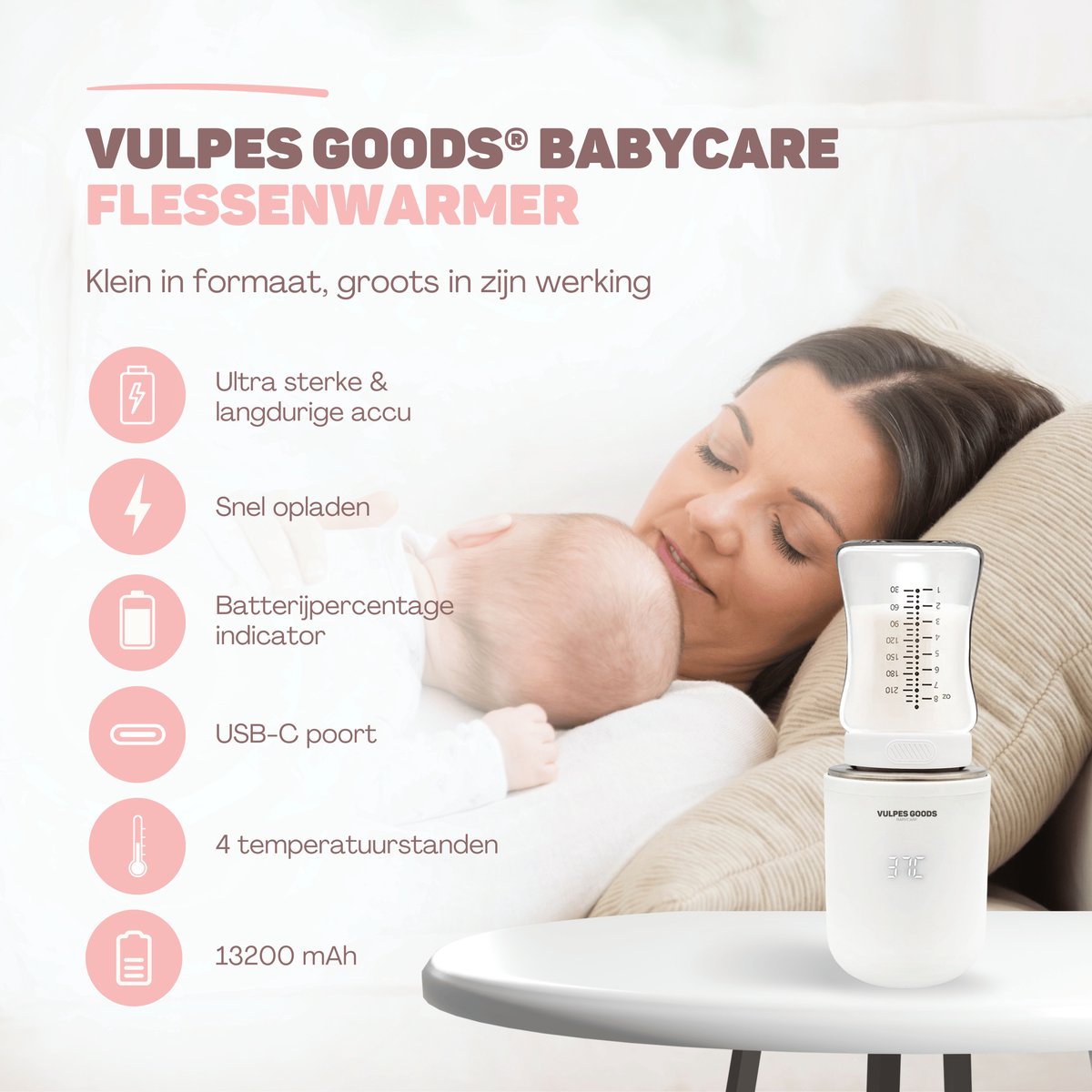 Vulpes Goods BabyCare - Flessenwarmer Pro thumbnail 5
