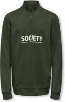 ONLY KOBMILO L/S HALF ZIP SWT Jongens Trui - Maat 158/164