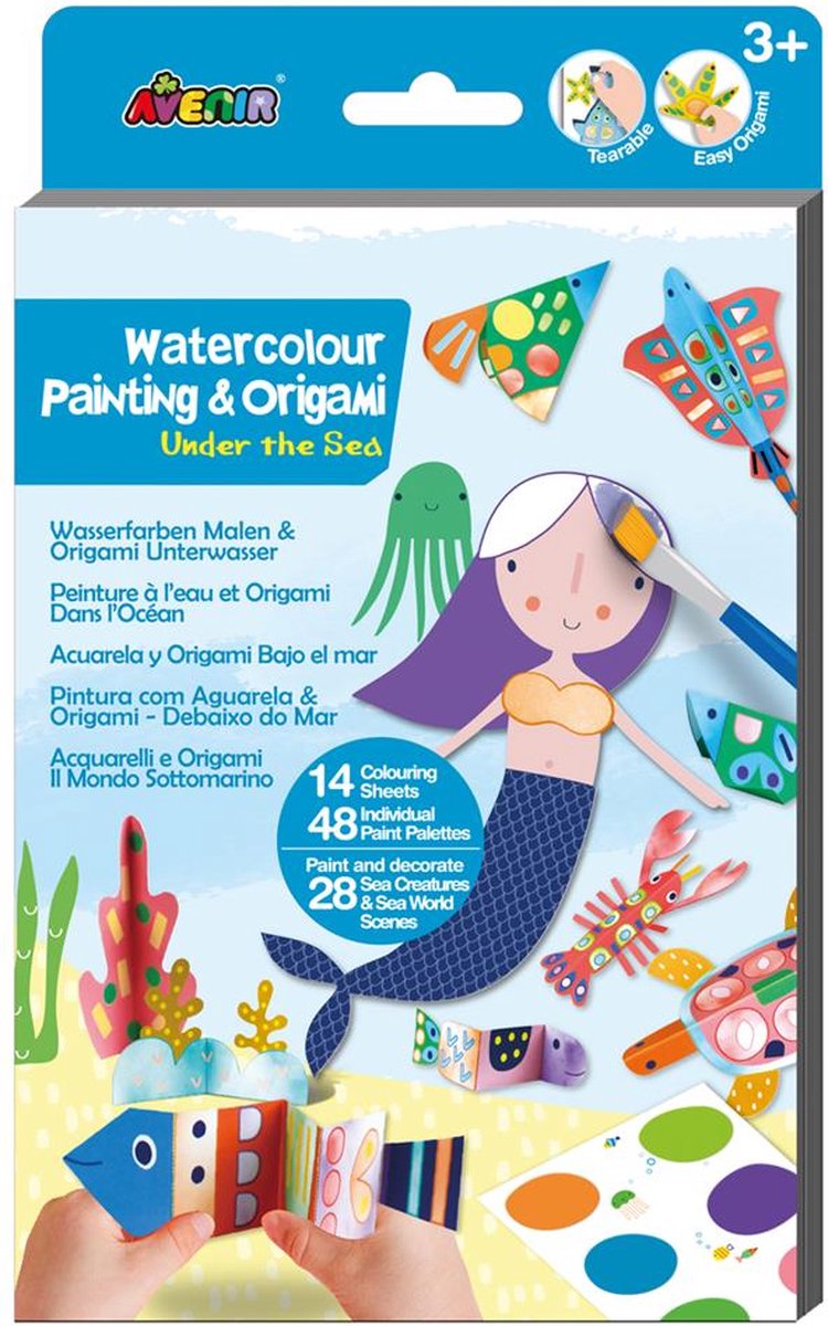 AVENIR Waterschilderen - Zeedieren.