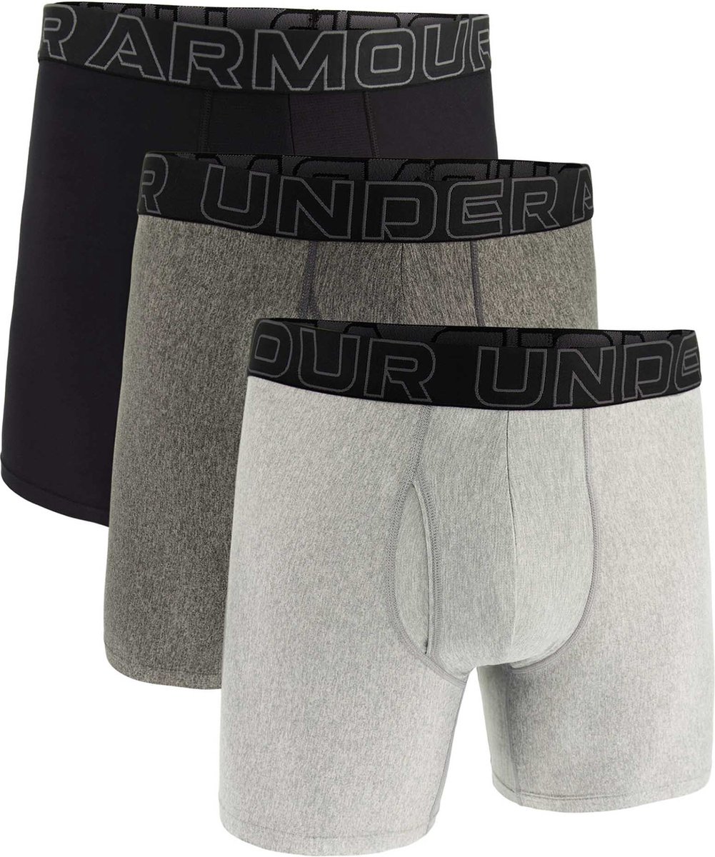 Bol.com UA Performance Tech - SOLID 6 IN 3PK 035 Size : XL aanbieding
