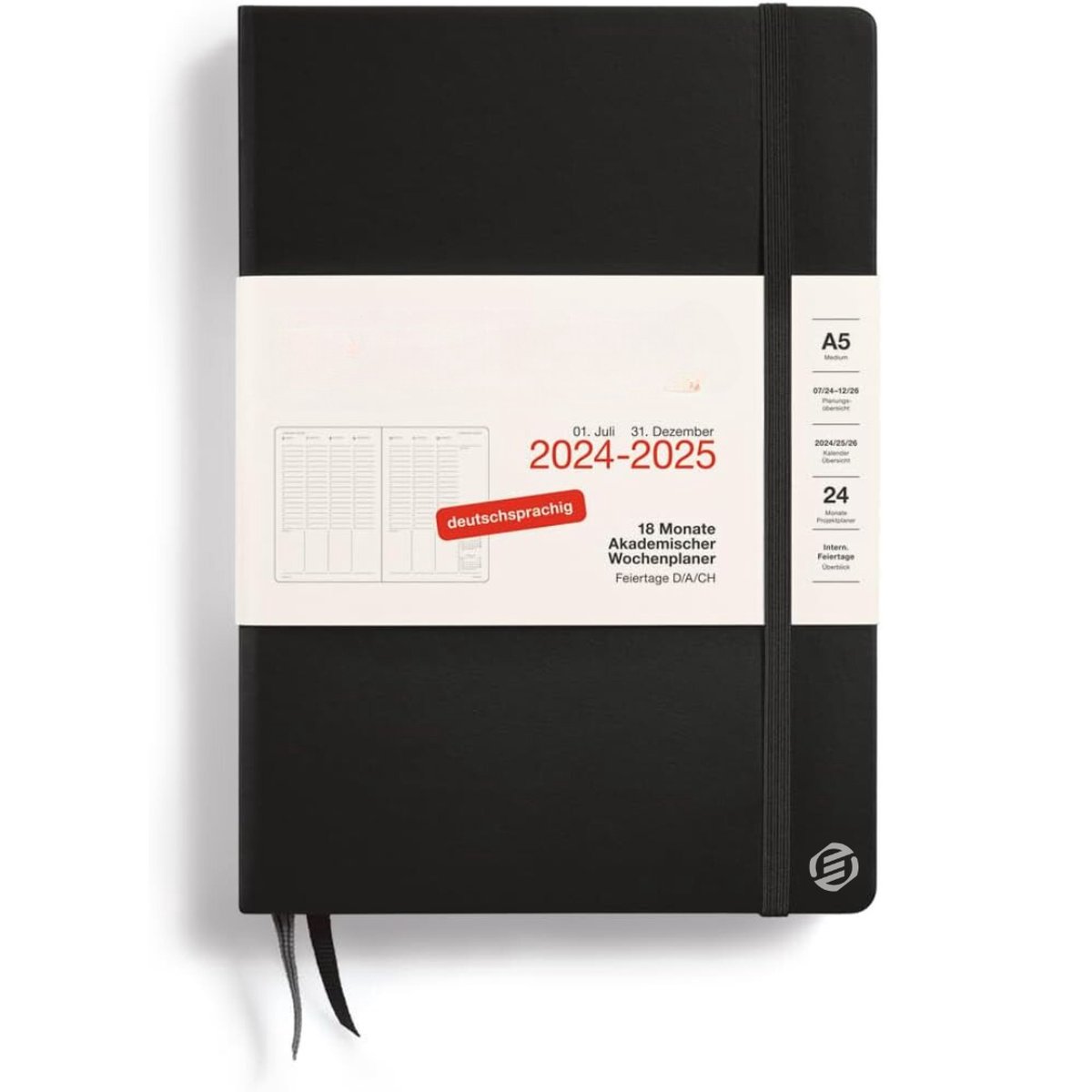 Equivera Weekplanner 2025 - Weekly Planner - Agenda - Kalender - Maandplanner - Famillieplanner