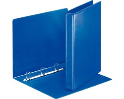 Esselte Essentials Panorama Ringband A4 - 4-Rings - Rugbreedte van 44mm - Blauw