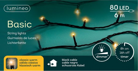 Foto: Everneeds lichtsnoer voor buiten 17 meter met dimfunctie lichtslinger 35 led afstandsbediening sfeerverlichting buiten en binnen tuinverlichting lampjes slinger ip44 2700k 4 extra leds