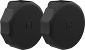 FURTASTIC® Waterdichte AirTag Houders - 2 stuks - Siliconen AirTag hanger - Tracker accessoires - Apple AirTag niet inbegrepen
