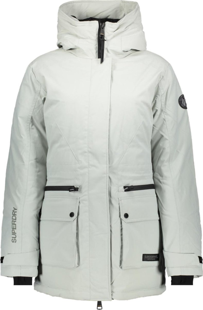 Superdry Jas City Padded Parka Jacket W5011732a Puritan Dames Groen