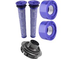 XL Set HEPA Pre- & Post Filter geschikt voor Dyson V7, V8 - inclusief Cover cap voor Dyson V7/V8 - Promessa-Solutions.