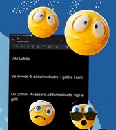 Se invece di addomesticare I gatti e I cani Gli uomini Avessero addomesticato topi e grilli