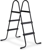 EXIT zwembadtrap voor framehoogte van 60-90cm - zwart