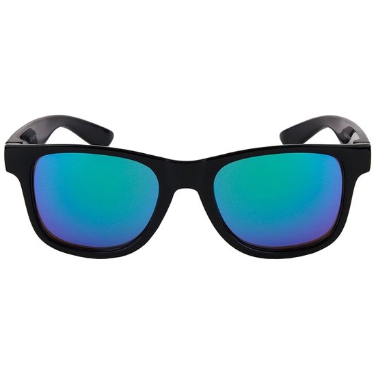 Fako Sunglasses® - Kinder Zonnebril Classic - Jongens Zonnebril - Meisjes Zonnebril - Spiegel Blauw/Groen van Fako Sunglasses® — afbeelding 3