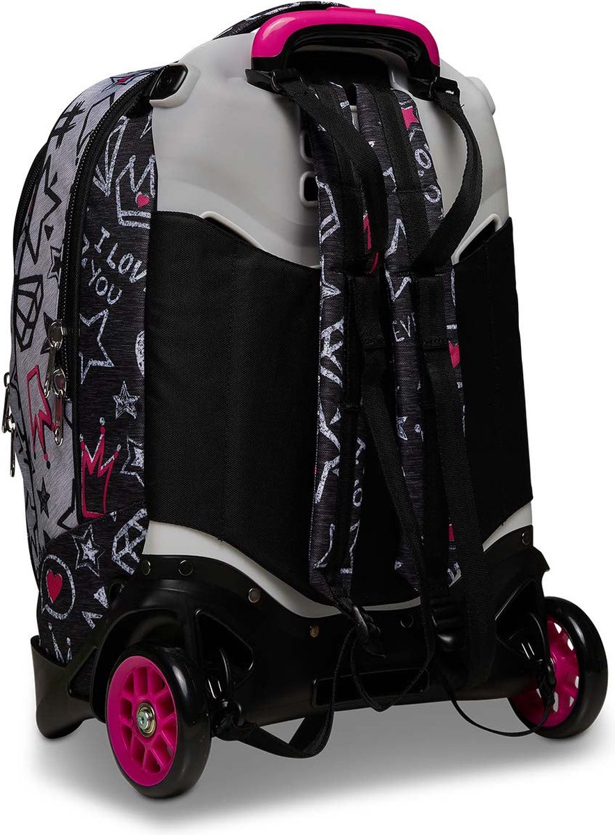 Seven 200102319-822 rugzak School rugzak Meerkleurig Polyester
