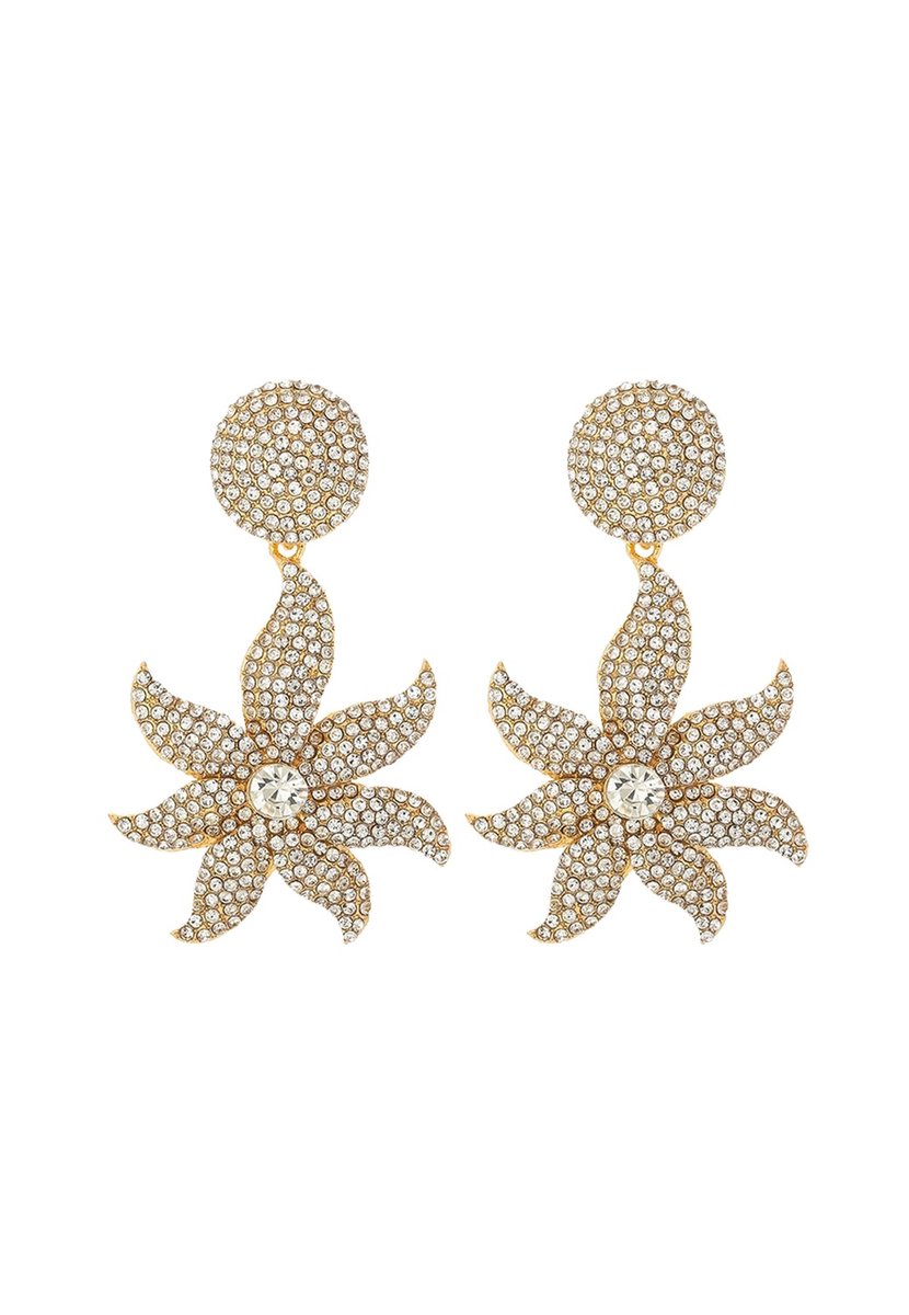 Margot Bardot Soleil Star Oorbellen Gold