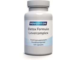 Nova Vitae - Detox Formule - Levercomplex - Lever reiniging - 120 capsules