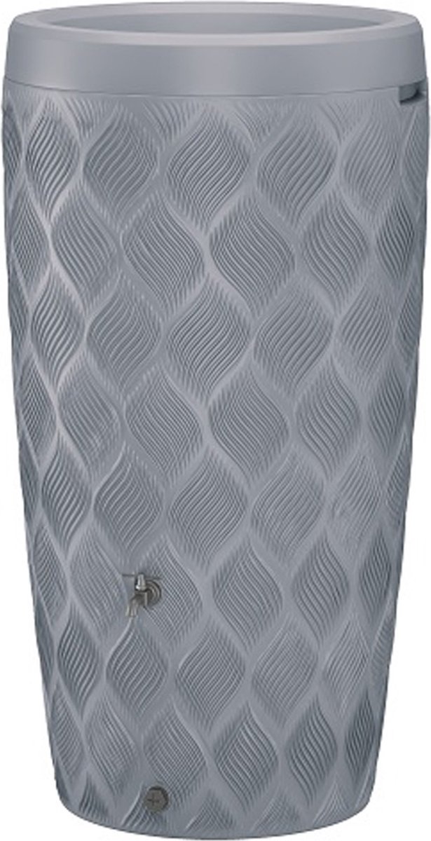 Meuwissen Agro - Regenton Delta - 240 liter - 5 kleuren - Inclusief plantenbak
