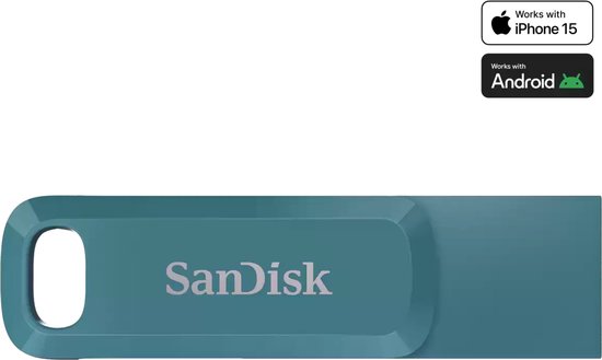 SanDisk Ultra Dual Drive Usb C 512GB Navagio Bay