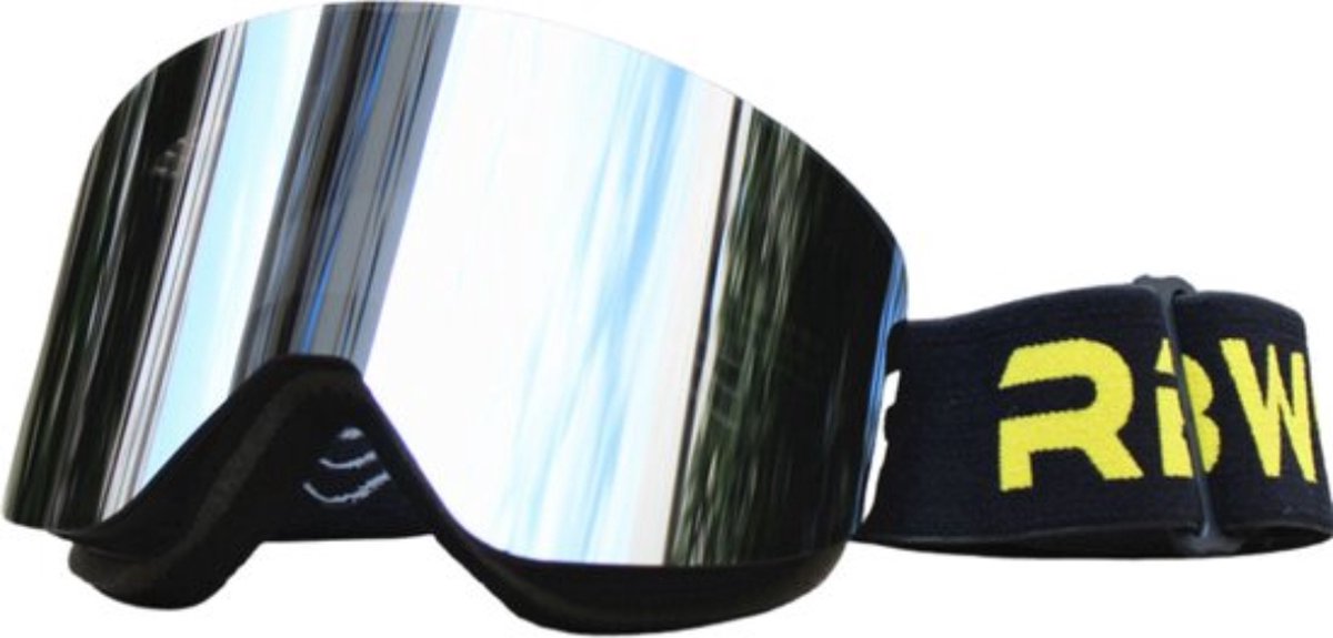 Bovista Ski Zonnebril - Skibril - Dames & Heren - Wintersport - UV-Bescherming - Winddicht - Ski Gadgets - Zwart