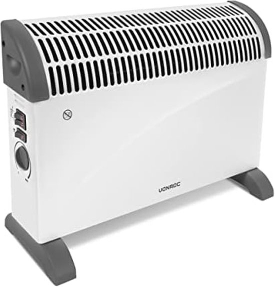 Energiebesparende elektrische verwarming, convectorverwarming ...
