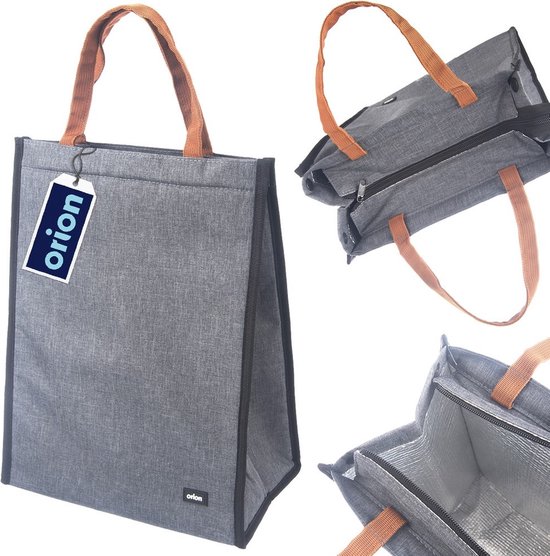 Koeltas Grijs TERMO 14 l - Lunchtas - Koeltasje - Geïsoleerde - Koelbox van KOEL — afbeelding 3